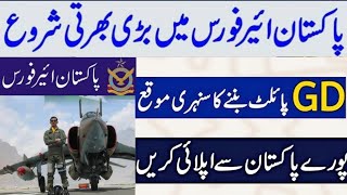 Join Pakistan Air Force as Commissioned Officer in 05 GDP Supplementary Course [upl. by Soraya438]