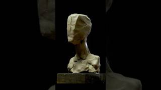 Sculpting Simple Head Block In Using Bridgman Method figuresculpting [upl. by Coleen]