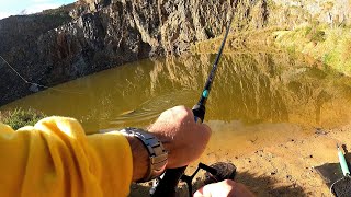 Hillcrest Quarry Western Cape Fishing  Zatopek Adventures hillcrestquarry carpfishing [upl. by Smailliw829]