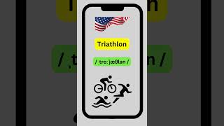 How to Pronounce Triathlon in American Accent Correctly americanaccent americanpronounce [upl. by Ahsinam112]