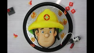 Tort Strażak Sam jak zrobić  Fireman Sam Cake ENG SUB [upl. by Knepper354]