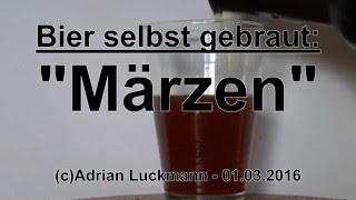 Bier selbst gebraut ein Märzen brauen  Hobbybrauer [upl. by Roche]