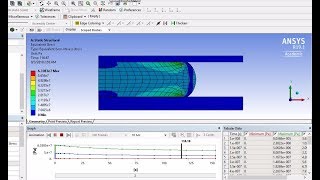 Viscoelasticity  ANSYS 191 Tutorial [upl. by Nomra]