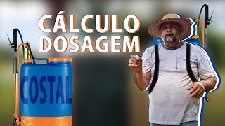 Como calcular dosagem de qualquer produto para costal de 20 litros [upl. by Packton892]