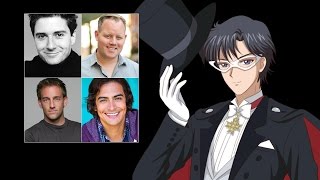 Comparing The Voices  Tuxedo Mask English [upl. by Alika]