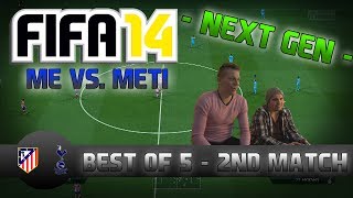 Fifa 14 Next Gen  Me vs Meti  Best of 5  Match 2   Facecam Reactions  by PatrickHDxGaming [upl. by Hesler]