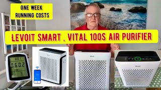 Levoit Smart HEPA Air Purifier Washable Filter Vital 100S [upl. by Blaze]