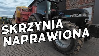 Naprawa na momencie Magnum 7210 wrócił do transportu Wykopki 2024 [upl. by Monahon]