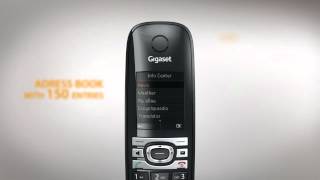 Gigaset C610IP VoIP Dect phone Educational Trailer [upl. by Zelikow314]