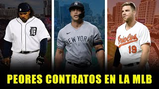 LOS PEORES CONTRATOS en la HISTORIA DE LA MLB  desde STANTON hasta DAVIS [upl. by Tannenwald893]