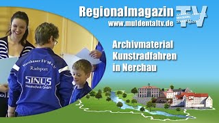 Archivmaterial Kunstradfahren in Nerchau [upl. by Aerdnek751]