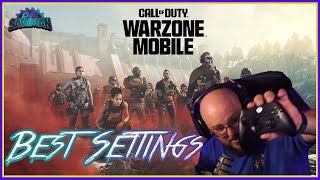 The Best Game and Controller Settings for Warzone Mobile🎮 [upl. by Eatnoed]