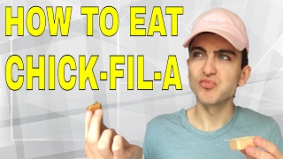 How To Eat ChickFilA [upl. by Okorih48]