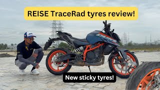 ഇനി ബൈക്ക് റോഡിൽ ഒട്ടിയിരിക്കും  REISE TRACERAD STEEL RADIAL TYRES MALAYALAM REVIEW [upl. by Cacka]