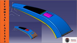 4Tagliacapelli tutorial catia v5 [upl. by Aynwad]