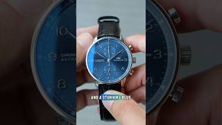 IWC Portugieser Blue Dial Chronograph IW371491 [upl. by Harwell]