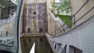 Peterborough Lift Lock Timelapse in 4k [upl. by Let620]