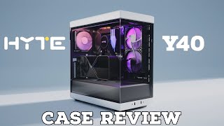 I built A HYTE Y40 with Nvidias RTX 4090 FE  HYTE Y40 Review  Building A showcase PC Hyte Y40 [upl. by Nire]