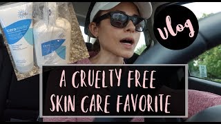 VLOG A CRUELTY FREE SKIN CARE FAVORITE amp GROCERY HAUL [upl. by Lytsirhc917]