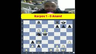 KARPOV 1  ANAND 0  Candidatos 1991 Bruselas [upl. by Stefan]