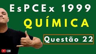 EsPCEx 1999  Tema ISOTOPIA ISOBARIA E ISOTONIA  Questão 22 Química [upl. by Tnelc]