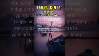 HIDUP KITA DI BIKIN OLEH CINTA maknahidup cintasejati cintasetelahcinta [upl. by Dinny]