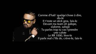 Jul  Alonzo  Comme dhab  Parole  Lyrics [upl. by Erving]