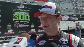 Erik Jones wins Fitzgerald Glider Kits 300 at Bristol Motor Speedway [upl. by Acilef]