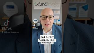 Bad debt protection add on to invoice finance baddebts fundinvoice [upl. by Ahsotan620]