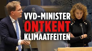 Klimaatcrisis Van Houwelingen wijst VVDminister op feiten IPCCrapport ontluisterende reactie [upl. by Ynnaej]