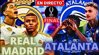 REAL MADRID vs ATALANTA EN VIVO  FINAL SUPERCOPA DE EUROPA [upl. by Sivrahc]