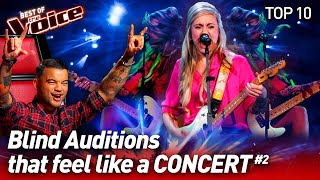 Turning the Blind Auditions into a CONCERT on The Voice 2  Top 10 [upl. by Lyontine]