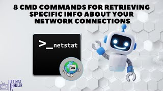 netstat  8 cmd commands for retrieving specific info about your network connections on Windows pc [upl. by Elyag]