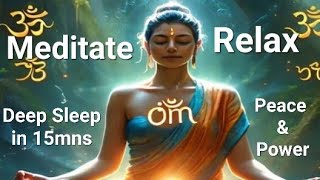 Om Chants for Meditation  Om for Relaxation  Meditation for Peace Health and Success  Om Chanting [upl. by Aikrehs]