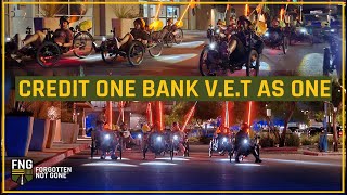 Credit One Bank Vet As One TeamBuilding 🚴‍♂️Ride StigmaFree with FNG [upl. by Markson407]