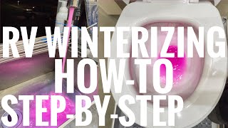 RV WINTERIZING FOR BEGINNERSEASY STEPBYSTEPPLEASUREWAY CLASS B RVCOMMON STEPS FOR ALL RVs [upl. by Lladnek]