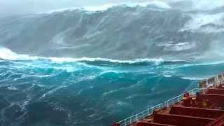 Biggest Waves Ever Recorded On Camera [upl. by Manuel]