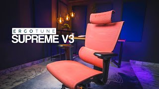 Whats NEW in Ergotune Supreme V3  The Ultimate Mesh Chair [upl. by Netsirk]