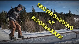 Snowboarding at Feforbakken [upl. by Maer]