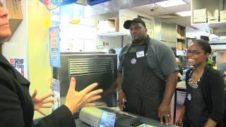 Former Chicago Bears Anthony Adams Tries Out For White Castle [upl. by Lannie845]