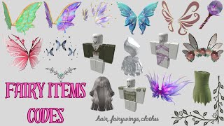 FAIRY ITEMS CODES FOR ROBLOX Berryavenue Brookhaven [upl. by Akimit190]