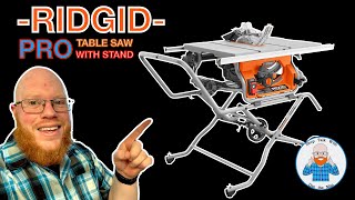 RIDGID 10quot PRO JOBSITE TABLE SAW REVIEW ridgidtools tools ridgidtoolreview tablesaw [upl. by Estella338]