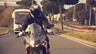 KTM RC 125 action video [upl. by Olympias]