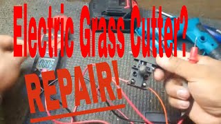 Wireless Grass Cutter  Electric Lawn Mower  Repair [upl. by Crandall386]