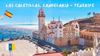 Las Caletillas Candelaria  Tenerife Canary Islands Vlog 🇮🇨 [upl. by Ecraep]