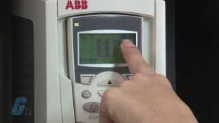 ABB ACS550 AC Drive Basic Startup [upl. by Notsa]