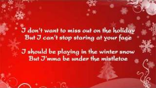 Justin Bieber Mistletoe  Christmas Song with Lyrics on Screen [upl. by Jordanna]