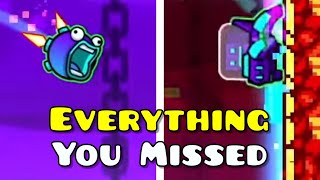 Things You Probably Missed in the 22 Sneak Peek Geometry Dash [upl. by Ruddie]