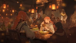 Fantasy MedievalTavern Music  Celtic Music Tavern Ambience Relaxing Music [upl. by Gaal]