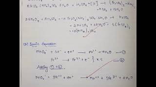 Class 12 chemistry practical Titration reading mohrs salt [upl. by Atiluap]